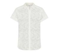 Kurzarmbluse BRAX "Style VIV", Damen, Gr. 36, weiß, Web, 100% Baumwolle, Blusen (67330626-36) weiß