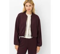 Brax Damen Sweatjacke Style BECKY L blackberry violet, dunkles lila, Gr. 48