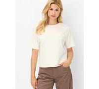 Brax Damen Sweatshirt Style BAILEE S soft ecru, cremeweiß, Gr. 40