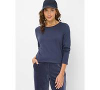 Brax Damen Sweatshirt Style CARINA L midnight blue, dunkelblau, Gr. 34