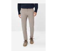 Brax Fabio In Modern Fit Chino hellbraun, Einfarbig