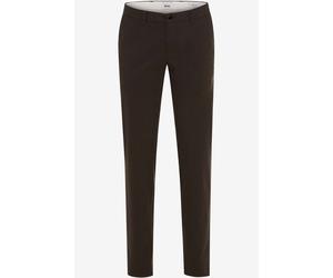 Brax Fabio Wdx Modern Fit Flatfronthose chocolate, Einfarbig