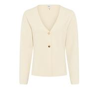 Cardigan BRAX "Style AMANDA", Damen, Gr. 44, ecru, Strick, 70% Baumwolle, 30% Polyamid, V-Ausschnitt, Strickjacken (63426266-44) ecru