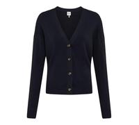 Cardigan BRAX "Style ANIQUE", Damen, Gr. 48, blau (navy), 50% Viskose, 35% Polyamid, 15% Wolle, Strickjacken (64900838-48) navy