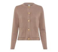 Brax Damen Strickjacke Style ANN taupe, hellbraun, Gr. 42