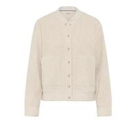 Brax Damen Sweatjacke Style BECA L canvas, hellbeige, Gr. 36