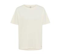 Kurzarmshirt BRAX "Style CAELEN S", Damen, Gr. 44, hellbeige, 47% Baumwolle, 47% Modal, 6% Elasthan, Rundhals, Shirts (82387207-44) hellbeige