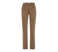 Brax Damen Five-Pocket-Hose Style CAROLA CARAMEL, denim hellbraun, Gr. 42L