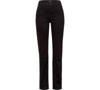 BRAX Jeans Damen Style Carola Straight Fit CLEAN Perma Black 5-Pocket Größe 38L