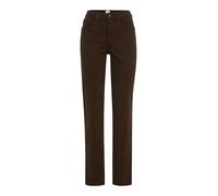 Brax Damen Five-Pocket-Hose Style CAROLA DARK CHOCOLATE, denim dunkelbraun, Gr. 48K