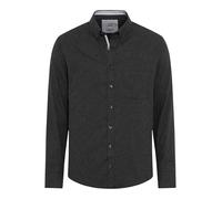 Businesshemd BRAX "Style DANIEL", Herren, Gr. XL, Normalgrößen, dunkelgrau, Web, 100% Baumwolle, Hemden (84871443-XL) dunkelgrau