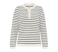 Brax Damen Strickpullover Style LUCY navy, cremeweiß, Gr. 40