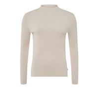 Strickpullover BRAX "Style Strickpullover", Damen, Gr. 42, beige, 50% Viskose, 35% Polyamid, 15% Wolle, Langarm, Pullover (27538440-42) beige