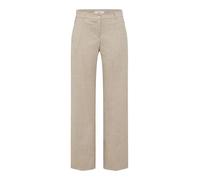 Brax Damen Palazzohose Style MAINE STONE, hellbeige, Gr. 46K