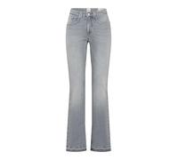 5-Pocket-Jeans BRAX "Style MARY BOOT", Damen, Gr. 48K (24), Kurzgrößen, grau, Denim/Jeans, 99% Baumwolle, 1% Elasthan, Jeans 5-Pocket-Jeans (36873702-24) grau