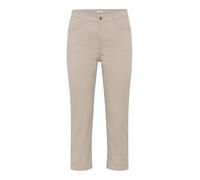 Brax Damen Caprihose Style MARY C SOFT GREIGE, hellbeige, Gr. 36