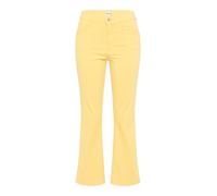 5-Pocket-Jeans BRAX "Style MARY S BOOT", Damen, Gr. 42, Normalgrößen, gelb, Denim/Jeans, 45% Baumwolle, 44% Lyocell, 9% Elastomultiester, 2% Elasthan, Jeans 5-Pocket-Jeans (44044423-42) gelb