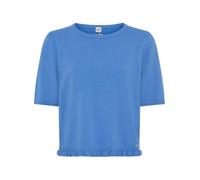 Strickpullover BRAX "Style NINA", Damen, Gr. 44, hellblau, Strick, 90% Schurwolle, 10% Kaschmir, Rundhals, Pullover Strickpullover (83068736-44) hellblau