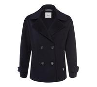 Steppjacke BRAX "Style OXFORD", Damen, Gr. 36, blau (navy), 50% Wolle, 50% Polyester, Jacken (75067014-36) navy