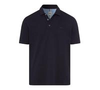 Poloshirt BRAX "Style PETE", Herren, Gr. XL (54), blau (navy), 96% Baumwolle, 4% Elasthan, Kurzarm, Shirts (56119444-XL) navy