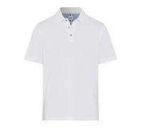 Brax Modern Fit Poloshirt Kurzarm weiss
