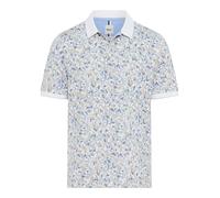 Poloshirt BRAX "Style PETE", Herren, Gr. XL (54), weiß, 96% Baumwolle, 4% Elasthan, Shirts (86599447-XL) weiß