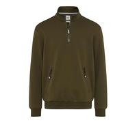 Brax Herren Sweatshirt Style SION olive Grün Oliv, grün - oliv, Gr. M