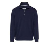 Rundhalspullover BRAX "Style SULLY", Herren, Gr. 4XL, dunkelblau, 82% Baumwolle, 18% Polyester, Rundhals, Pullover Rundhalspullover (12525359-4XL) dunkelblau