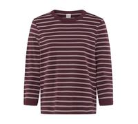 BRAX - Gestreiftes Langarmshirt rot - Gr. - 36
