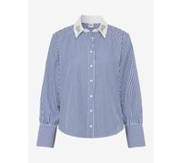 BRAX - Hemdbluse - Vica Glam blau - Gr. - 46