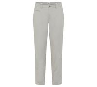 Brax Fashion Herren Chino Style FABIO IN PLATIN Modern Fit Hi-Flex Baumwoll-Mix Hellgrau Gr. 34/32