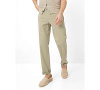 Chinohose BRAX "Style EVEREST", Herren, Gr. 56, Normalgrößen, moosgrün, Web, 78% Baumwolle, 19% Lyocell, 3% Elasthan, Hosen Chinohose (52785057-56) moosgrün