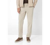 Chinohose BRAX "Style EVEREST", Herren, Gr. 48, Normalgrößen, beige, Web, 78% Baumwolle, 18% Lyocell, 4% Elasthan, Hosen Chinohose (50883232-48) beige