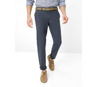 Chinohose BRAX "Style SILVIO", Herren, Gr. 36, Länge 30, blau, Web, 98% Baumwolle, 2% Elasthan, Hosen Chinohose (31063321-36) blau
