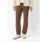 5-Pocket-Hose BRAX "Style CLINT", Herren, Gr. 40, Länge 30, braun (cappuccino), Web, 98% Baumwolle, 2% Elasthan, Hosen 5-Pocket-Hose (69225104-40) cappuccino