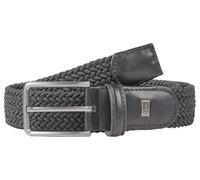 Brax Fashion Gürtel Elastischer Flechtgürtel Herren Schwarz Gr. 115
