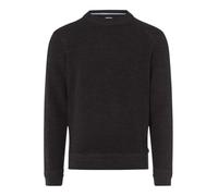 BRAX Pullover Style ROY – Rundhals, Strick, cement (dunkelgrau) – Größe M