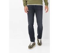 Brax Herren Five-Pocket-Hose Style CADIZ BLACK USED, denim dunkelgrau, Gr. 36/34