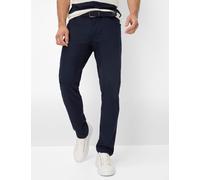 Brax Straight Fit Stoffhose mit 5-Pocket-Design in Marine, Größe 40/32