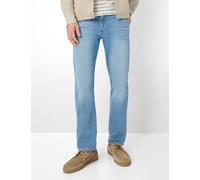 5-Pocket-Jeans BRAX "Style CLINT", Herren, Gr. 35, Länge 30, hellblau, Denim/Jeans, 95% Baumwolle, 4% Elastomultiester, 1% Elasthan, Jeans 5-Pocket-Jeans (17752801-35) hellblau
