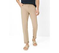 Brax Herren Five-Pocket-Hose Style COOPER BEACH, hellbraun, Gr. 38/34