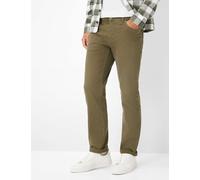 Brax Herren Five-Pocket-Hose Style COOPER OLIVE Denim Grün Oliv, denim grün - oliv, Gr. 42/32