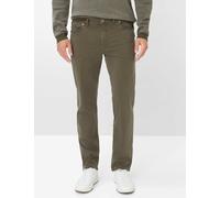 Brax Herren Five-Pocket-Hose Style COOPER OLIVE Grün Oliv, grün - oliv, Gr. 33/34