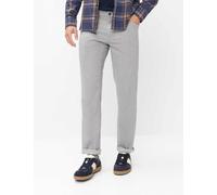 Brax Herren Five-Pocket-Hose Style COOPER PLATIN, hellgrau, Gr. 34/30