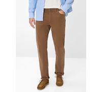 Brax Herren Five-Pocket-Hose Style COOPER TOFFEE, dunkelbraun, Gr. 42/34