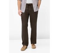 Brax Herren Flatfronthose Style ELIAS CHOCOLATE, dunkelbraun, Gr. 36/32