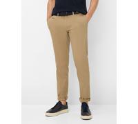 Chinohose BRAX "Style FABIO IN", Herren, Gr. 30, Länge 32, braun (camelfarben), Web, 68% Baumwolle, 30% Lyocell, 2% Elasthan, Hosen Chinohose (50405413-30) camelfarben