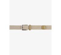 Brax Herren Flechtgürtel Style HERRENGÜRTEL white sand, hellbeige, Gr. 110