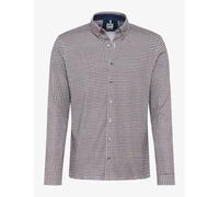 Brax Herren Hemd Style DANIEL nougat, dunkelbraun, Gr. XL