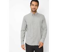 Businesshemd BRAX "Style DANIEL", Jungen, Gr. XL, Normalgrößen, hellgrau, Web, 100% Baumwolle, Hemden (73143705-XL) hellgrau